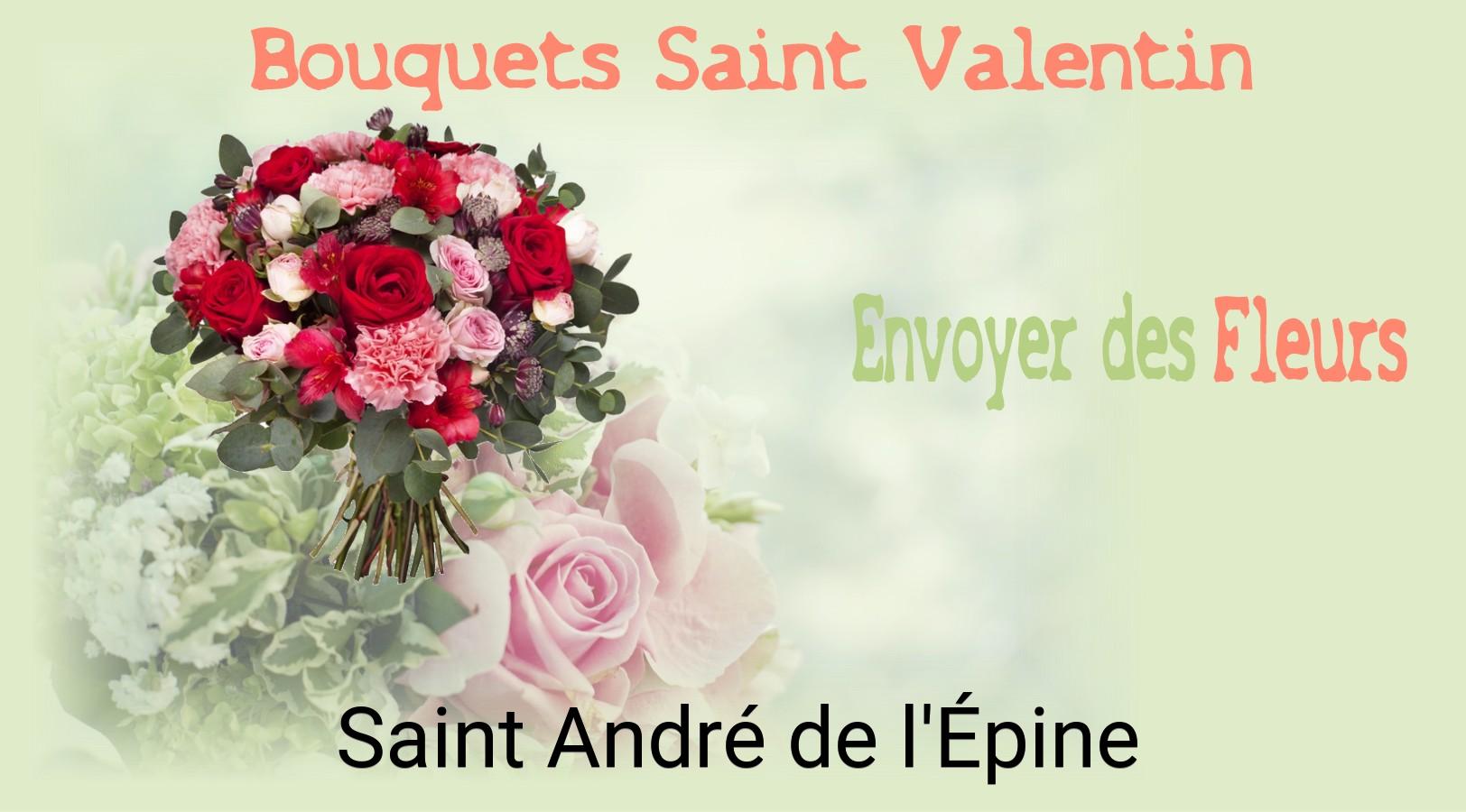 Roses de Saint-Valentin livrées à Saint-André-de-l'Épine